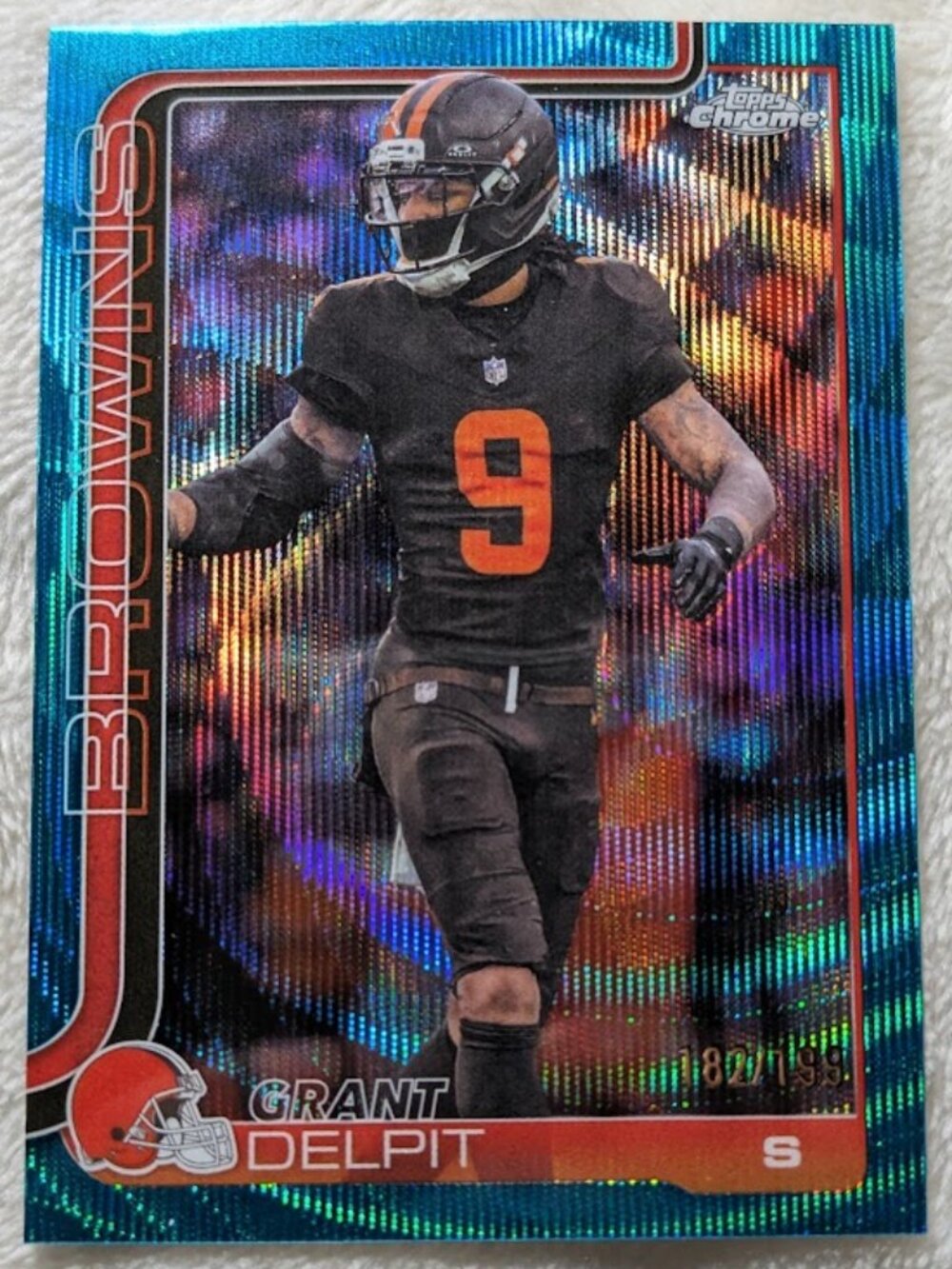 2025 Topps Chrome GRANT DELPIT #66 192/199